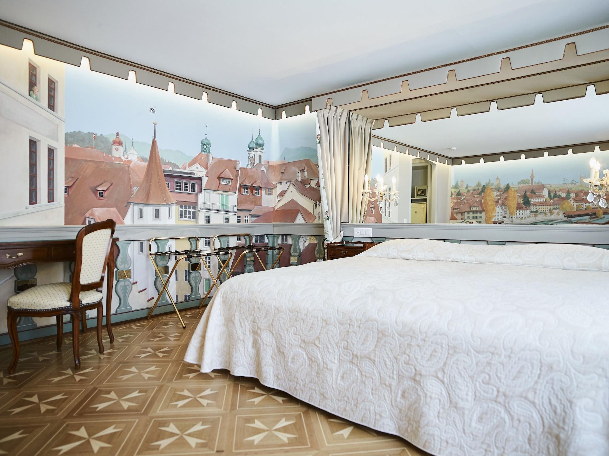 Romantik Hotel Wilden Mann Luzern ภายนอก รูปภาพ