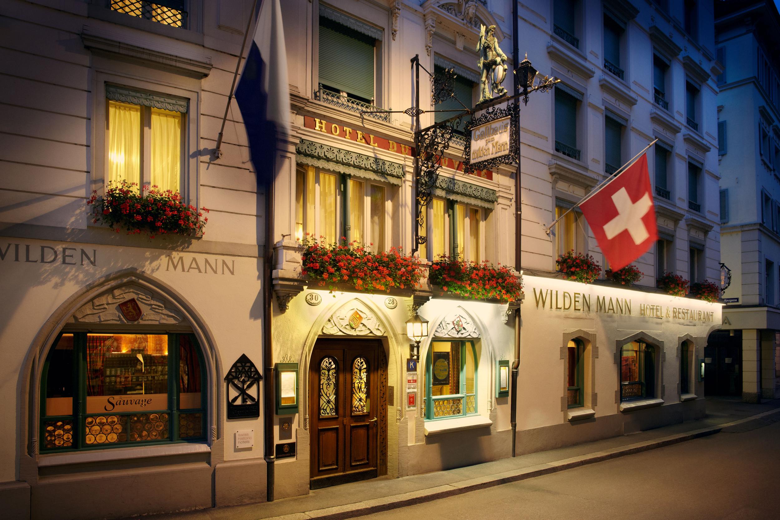 Romantik Hotel Wilden Mann Luzern ภายนอก รูปภาพ