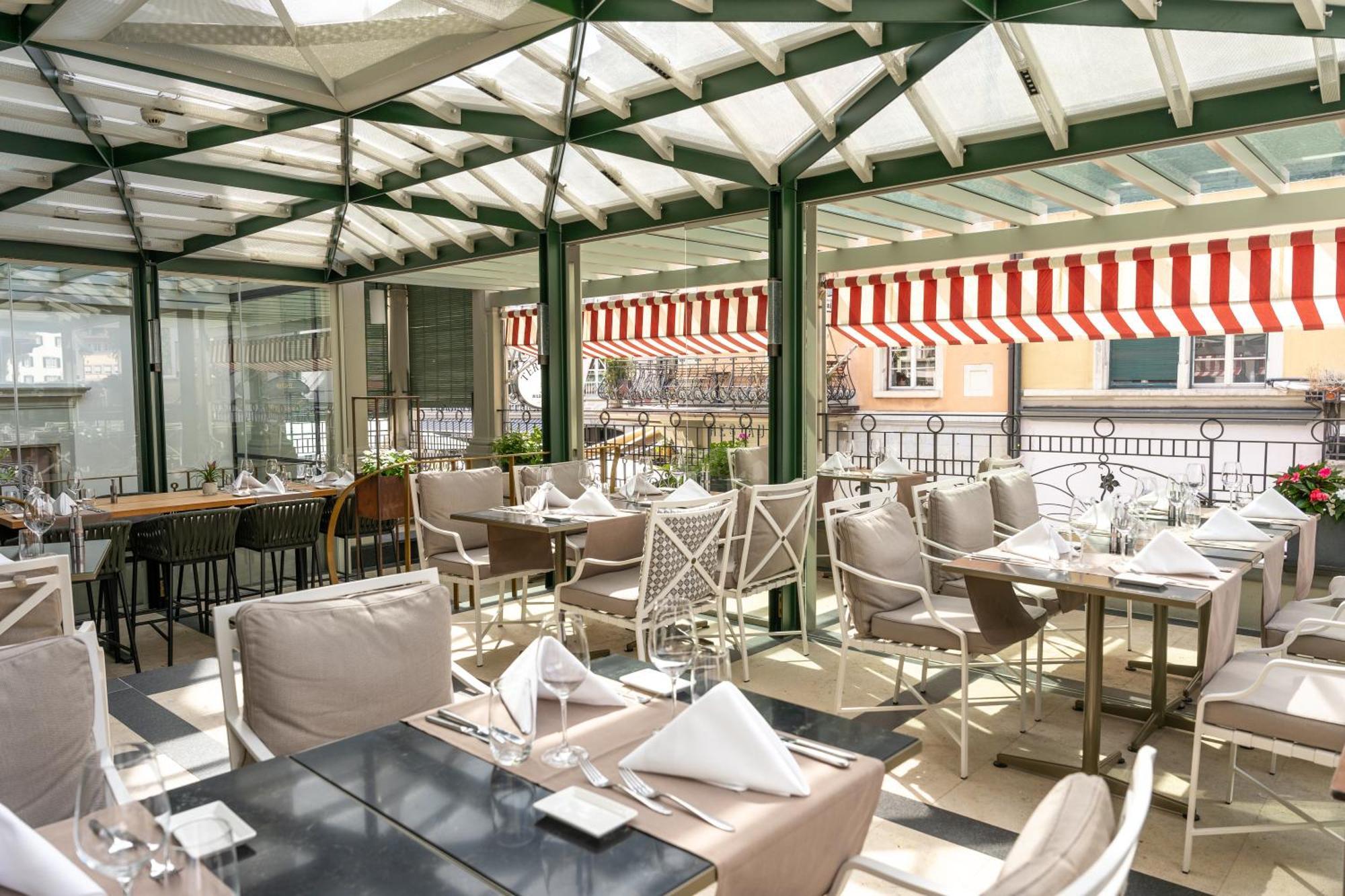 Romantik Hotel Wilden Mann Luzern ภายนอก รูปภาพ