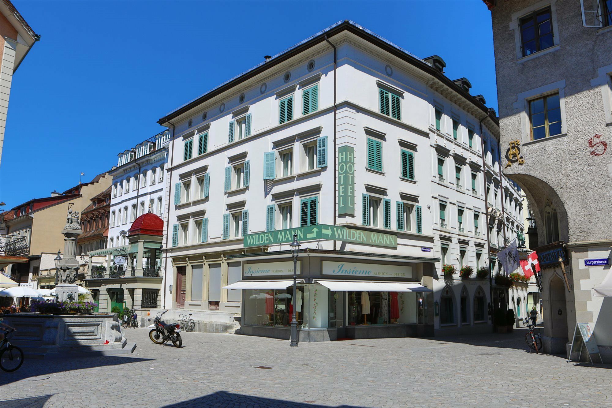 Romantik Hotel Wilden Mann Luzern ภายนอก รูปภาพ